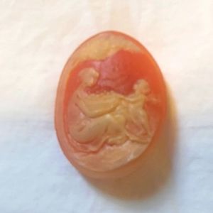 Vintage Antique beautiful unique top button cover up  broach